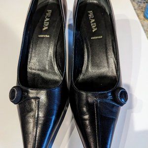 Prada Black Calzature Donna Pumps 7.0